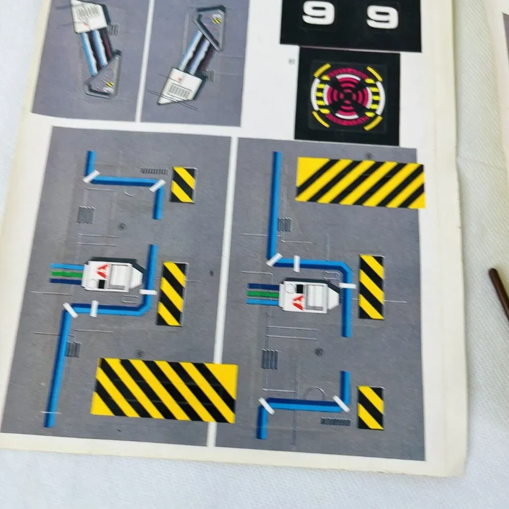 XPander 1989‎ Galoob sticker sheets